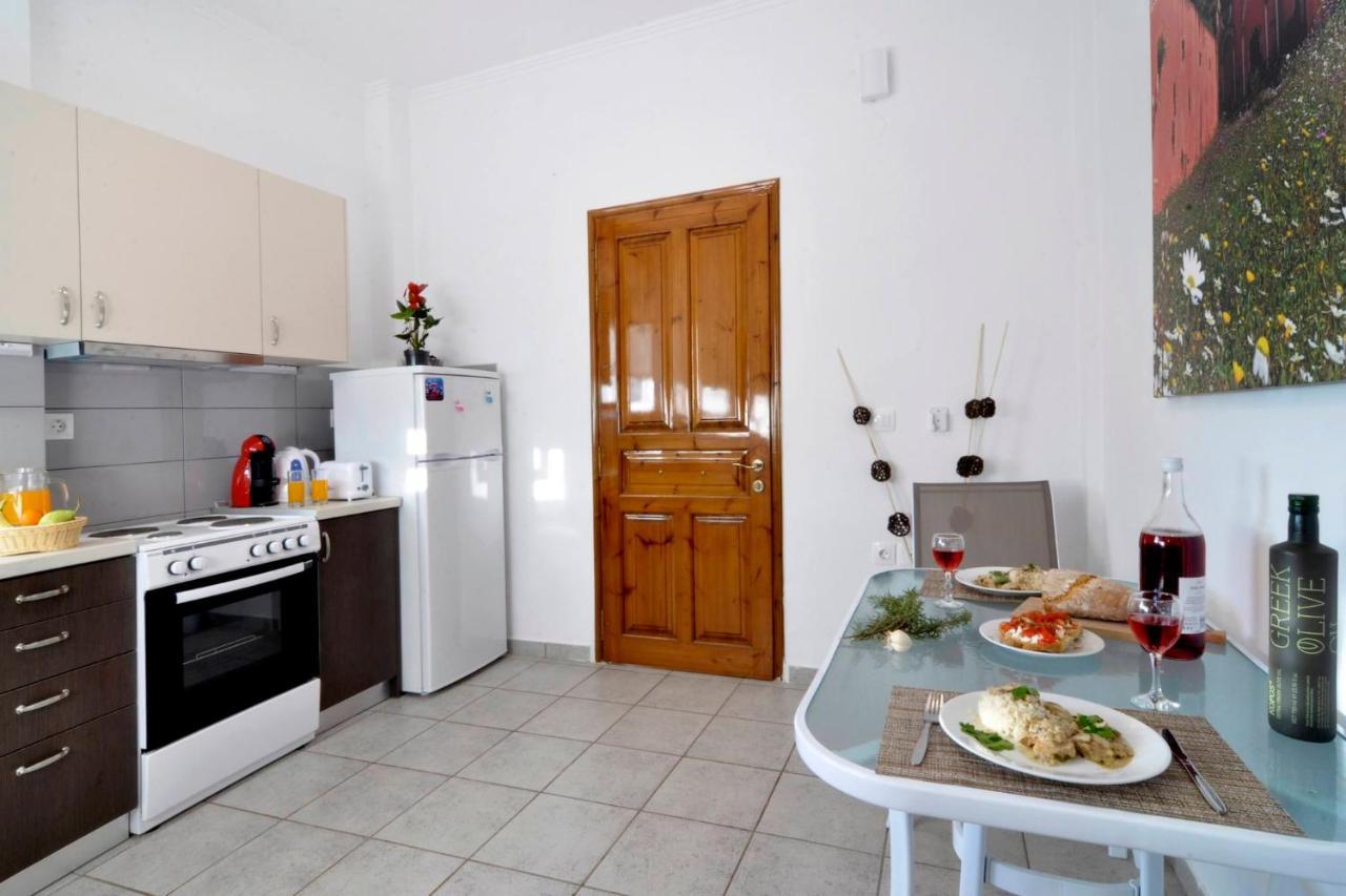Kloudas Apartments Potamos  Bagian luar foto